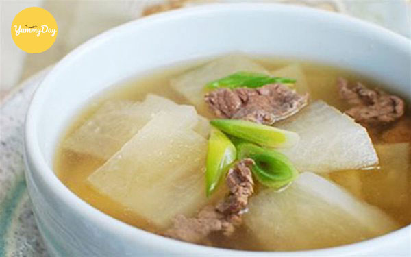 Bò hầm củ cải