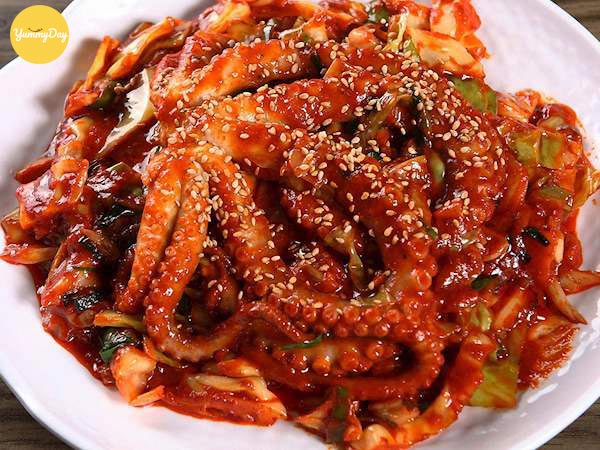 Bí quyết để có món bạch tuộc xào cay thơm nồng