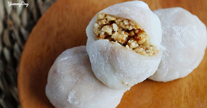 Cách làm bánh bao chỉ nhân dừa đậu phộng chiêu đãi cả gia đình