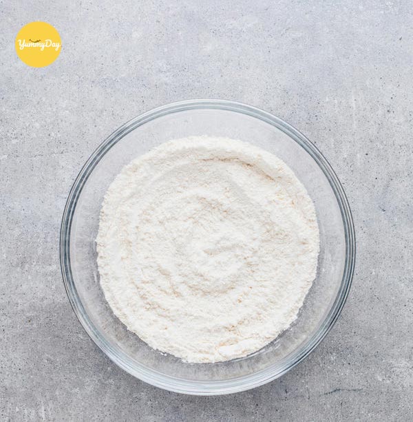 Bột mì + Muối + Đường