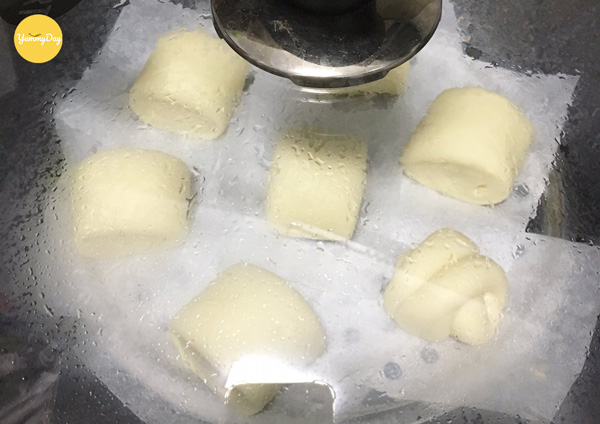 Hấp bánh bao sữa