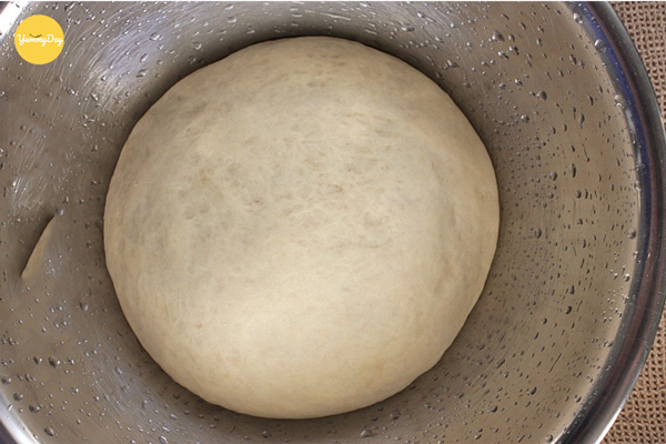 Ủ bột bánh bao lần một