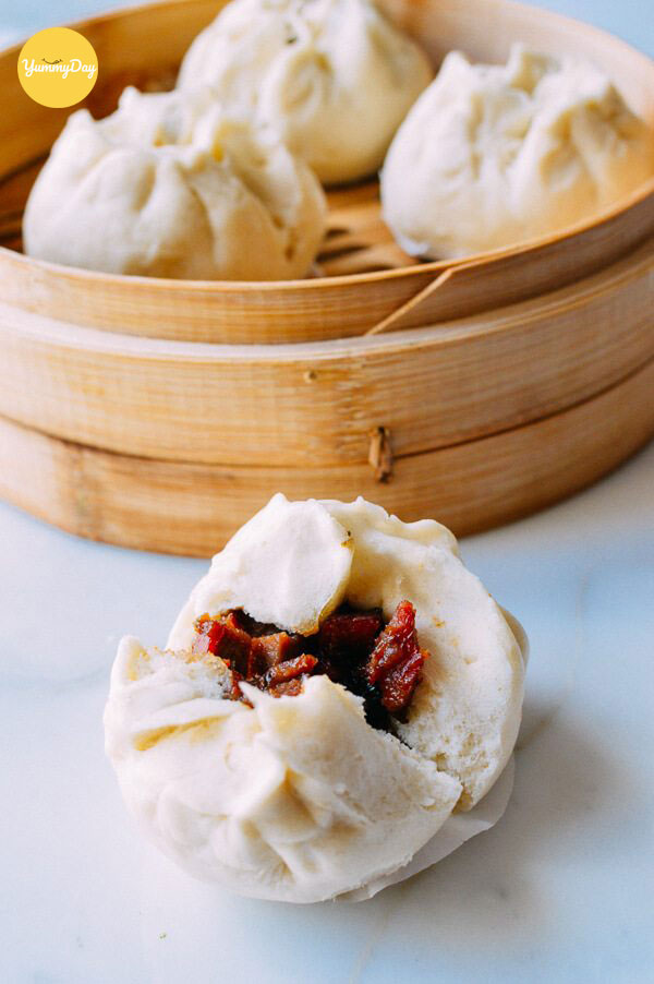 Khoảng thời gian hấp bánh bao là bao lâu?