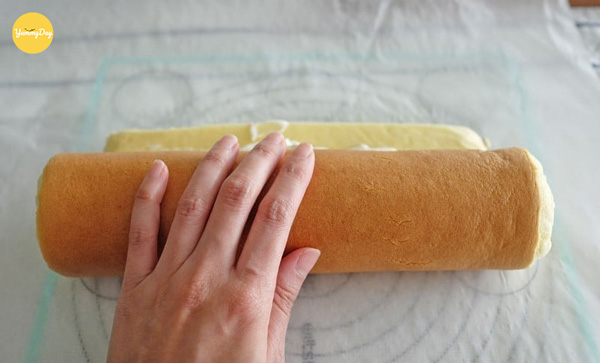 Cuộn tròn bánh lại