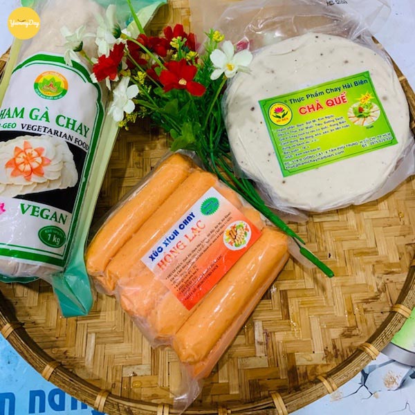 Nguyên liệu ăn kèm bánh canh chay