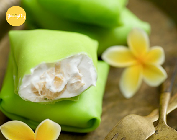 Bánh crepe là dứa ngon nhức nách