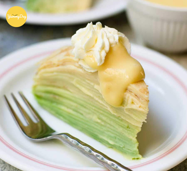 Bánh crepe ngàn lớp vị sầu riêng ngon tuyệt