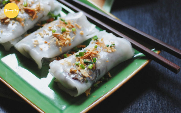 Bánh cuốn chay cực ngon cho ngày Rằm