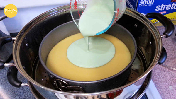 Xen kẽ các lớp màu