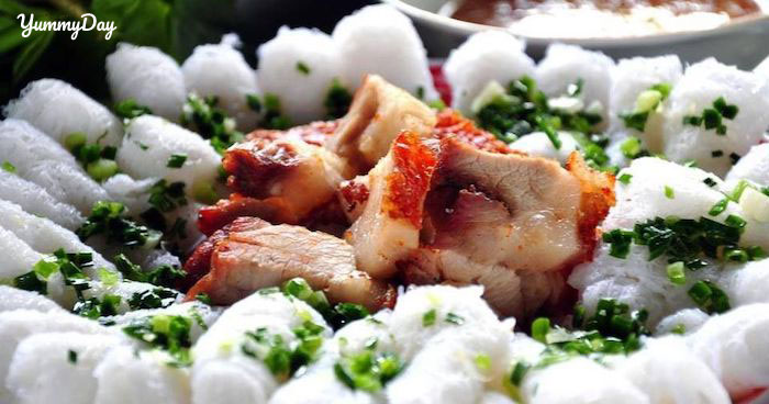3 bước làm bánh hỏi heo quay đơn giản tại nhà