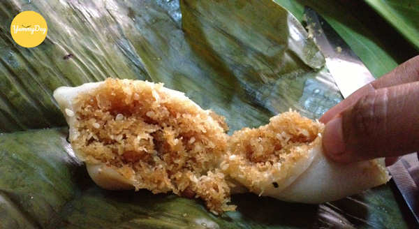 Bánh ít nhân dừa ngon hết sẩy