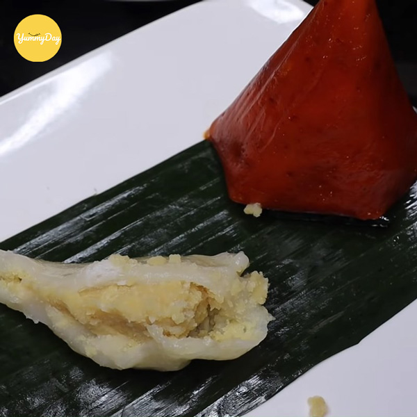 Bánh ít nâhn dừa đậu xanh nhiều vị