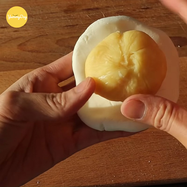 Bộc nhân bằng vỏ bánh