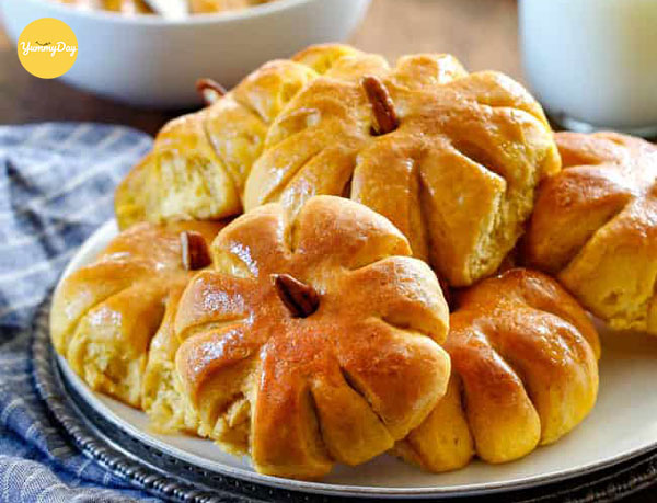 Công thức làm bánh mì bí đỏ ngon tuyệt