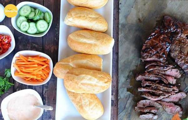Các nguyên liệu đã được chuẩn bị chu toàn