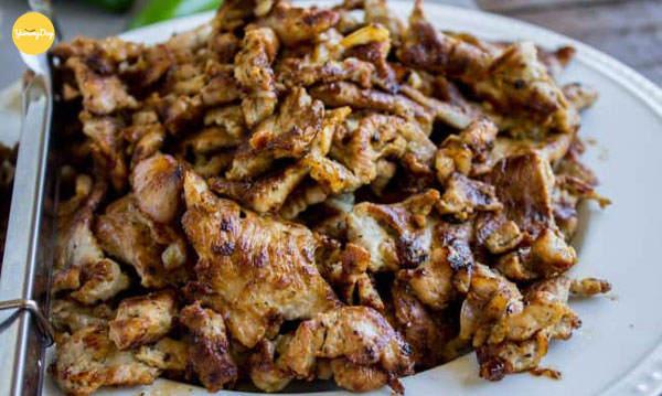 Những miếng bò đã được nướng chín