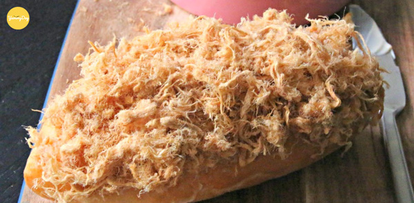 Bánh mì chà bông sốt mayonnaise ngon xuất sắc