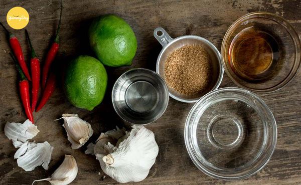 Nguyên liệu làm nước chấm