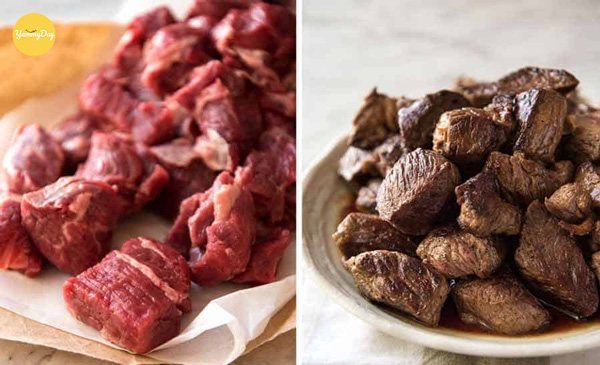 Nhớ ướp thịt cho đậm đà hương vị nhé