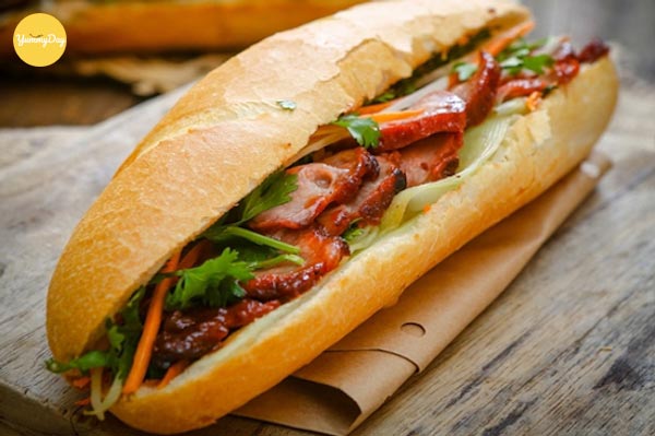 Bánh mì xá xíu thơm ngon thực hiện ngay tại nhà