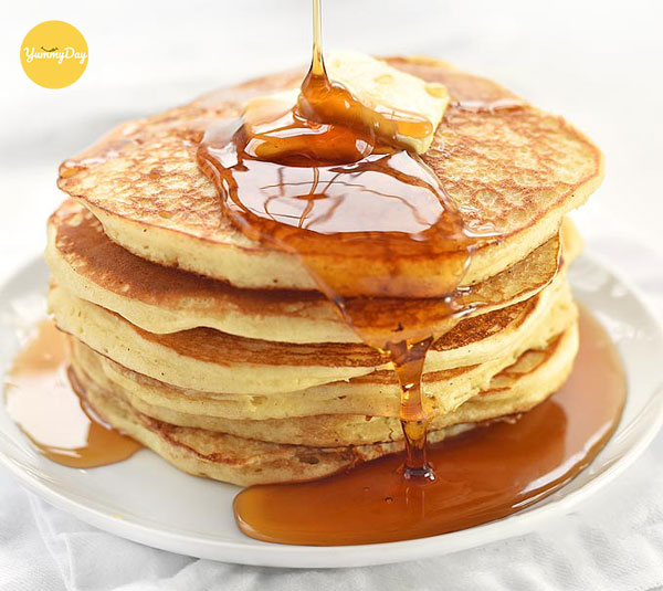 Bánh pancake mật ong, vị ngon truyền thống