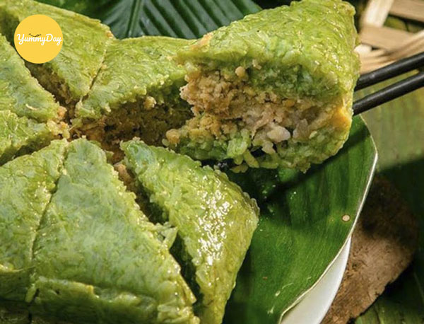 Dùng chỉ để cắt bánh chưng đẹp mắt