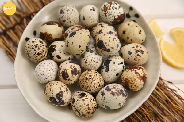 Luộc trứng cút