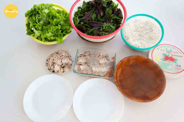 Bánh tráng cuốn thịt heo món ngon chuẩn vị