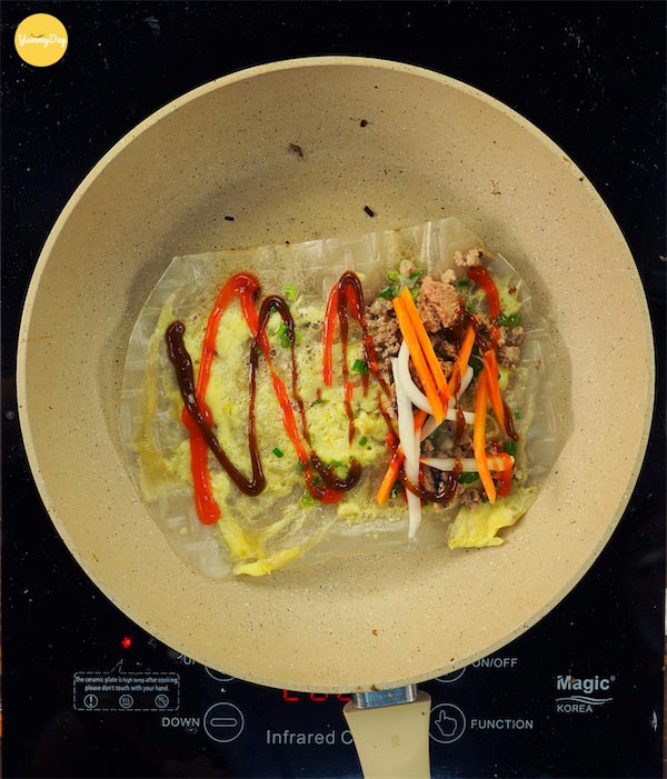 Nướng bánh tráng