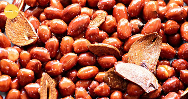 Đậu phộng rang vàng thơm
