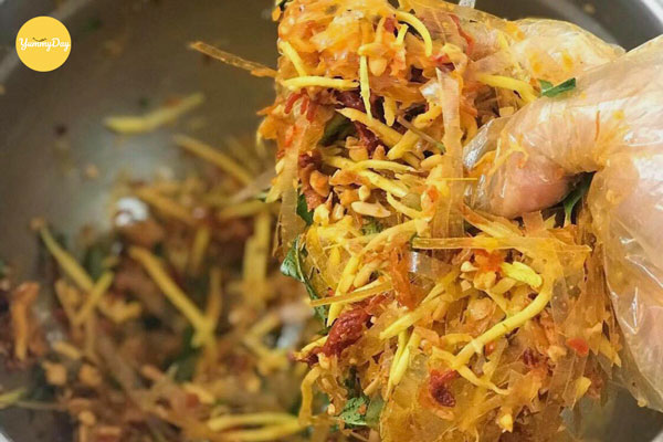 Trộn đều cho ra thành phẩm ngon khó cưỡng