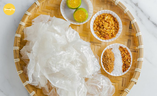 Bánh tráng muối tắc ăn bao ngon