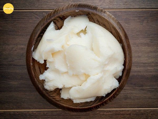 Bạn chuẩn bị Shortening để làm bột màu