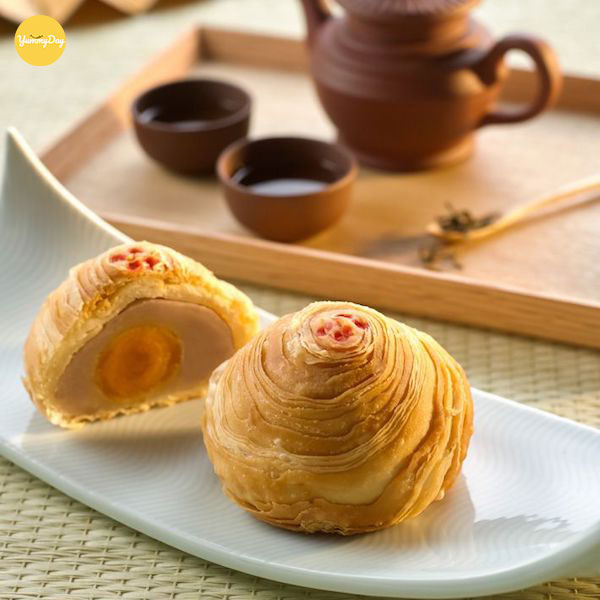 Bánh trung thu ngàn lớp thơm ngon