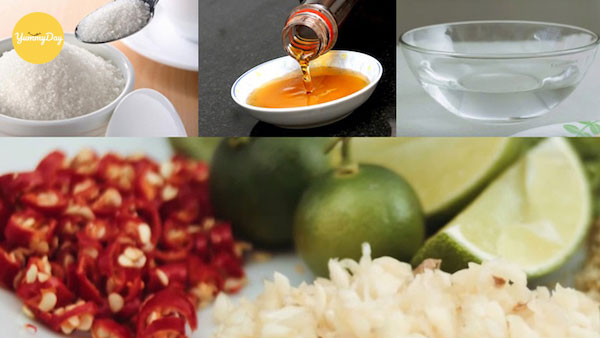Nguyên liệu làm nước chấm