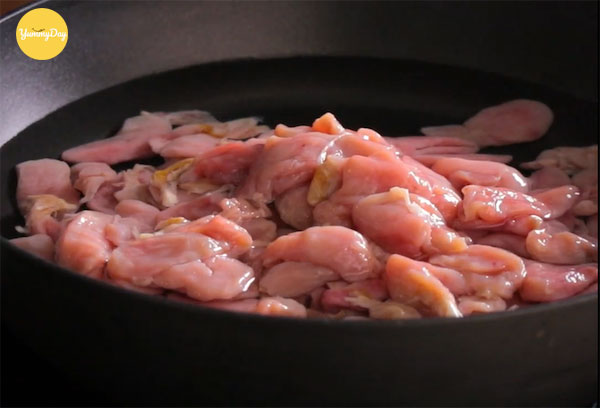 Sơ chế bao tử cá