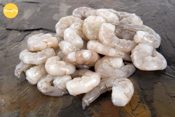 Sơ chế tôm