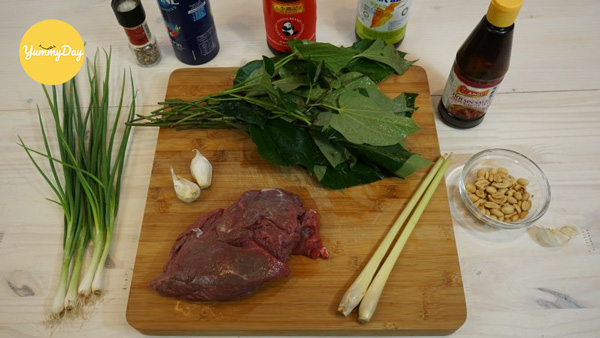 Nguyên liệu sẵn sàng rồi đây