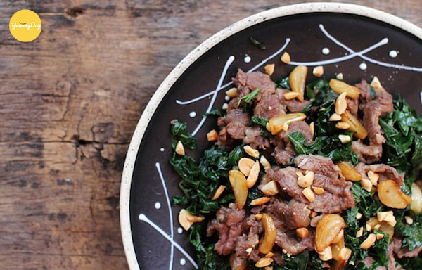 Món lá lốt xào thịt bò đơn giản