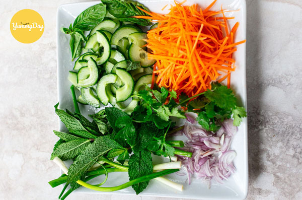 Sơ chế các nguyên liệu