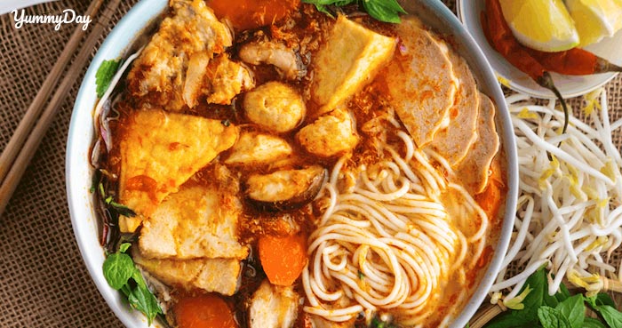 2 cách nấu bún chay ngon không cưỡng nổi