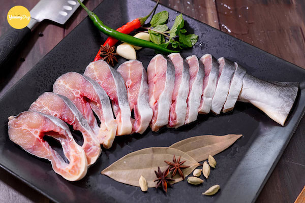 Nguyên liệu làm món cá basa kho tiêu