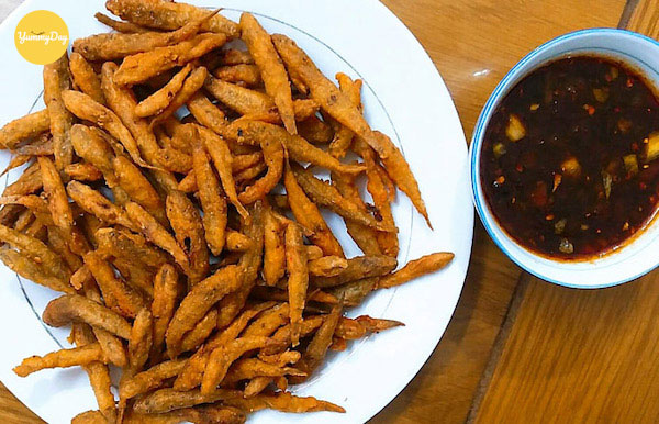 Cá bống chiên giòn ngon ngất ngây