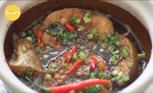 Cá bớp kho tộ món ngon đưa cơm