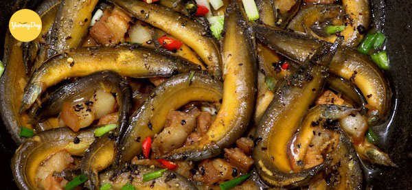 Món cá chạch kho tiêu