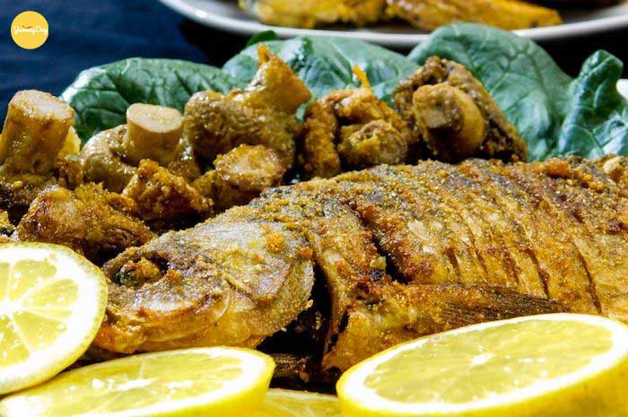 Món cá chép giòn xào nấm thơm ngon, đơn giản