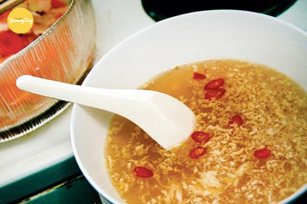 Làm nước chấm cá hấp