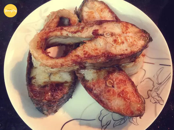 Rán cá thật vàng đều