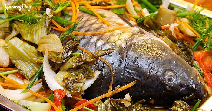 Cách làm cá chép kho dưa siêu ngon chỉ với 4 bước đơn giản