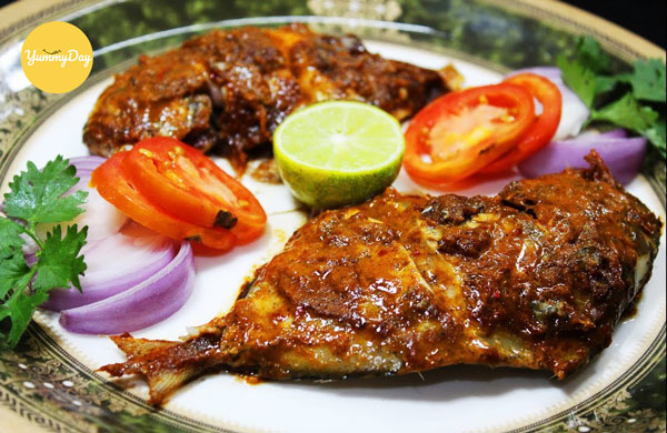Cá chim nướng tiêu xanh thơm nồng